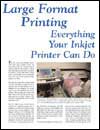 Everything your Large format printer can do